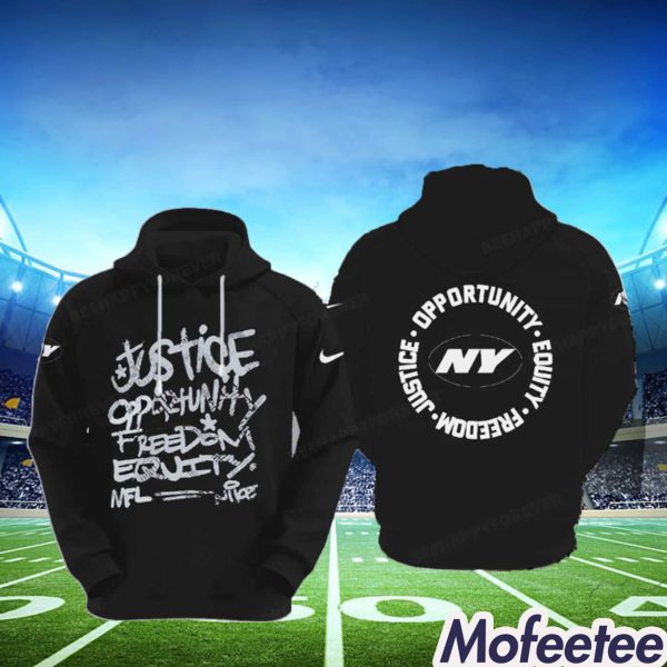 Jets Justice Opportunity Equity Freedom Hoodie