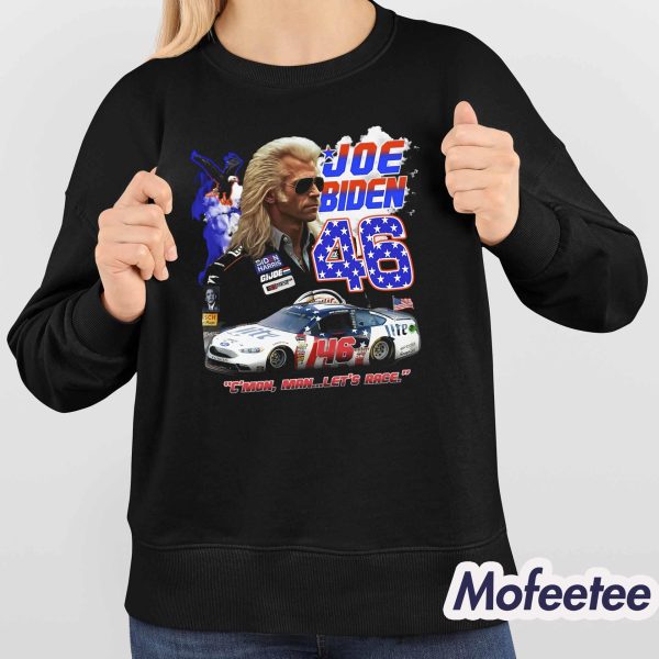 Joe Biden 46 C’mon Man Let’s Race Shirt