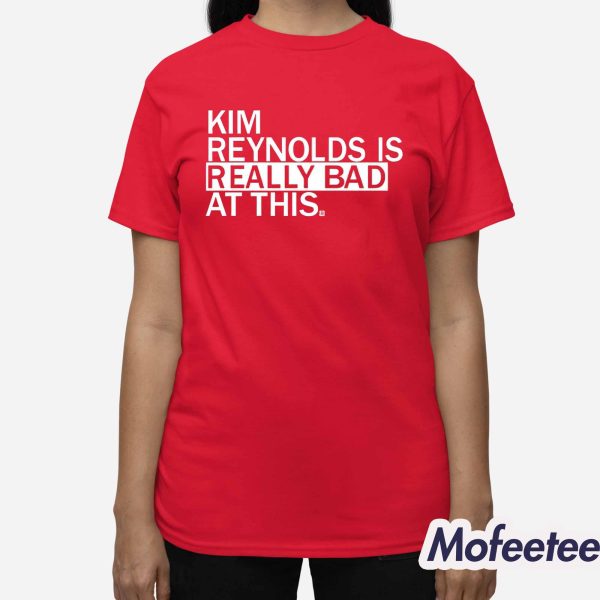Kim Reynolds Is Really Bad At This Shirt