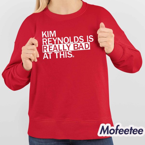 Kim Reynolds Is Really Bad At This Shirt
