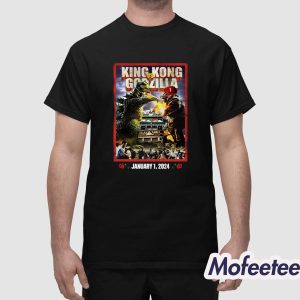 King Kong VS Godzilla Bowl 1 2024 Shirt 1