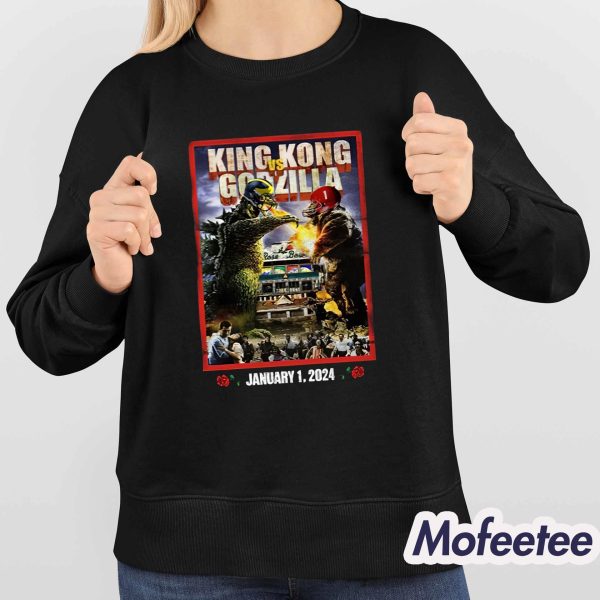 King Kong VS Godzilla Bowl 1 2024 Shirt