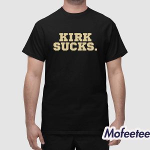 Kirk Sucks Bold Shirt 1