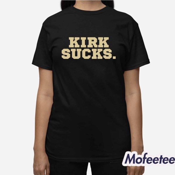 Kirk Sucks Bold Shirt