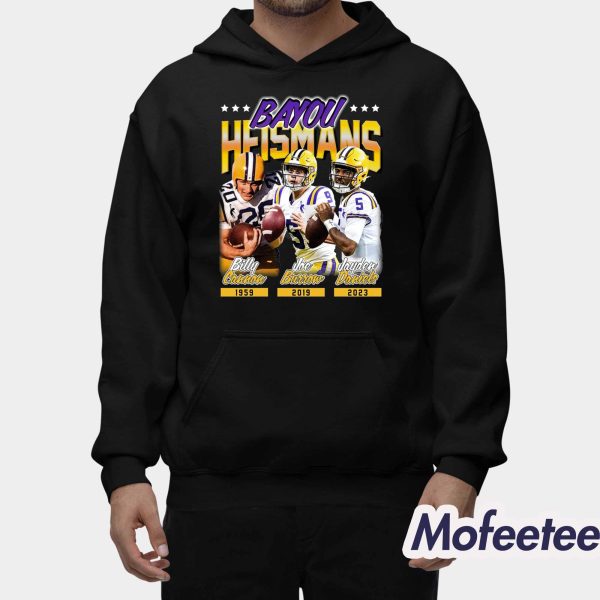 LSU Tigers Bayou Heismans Shirt