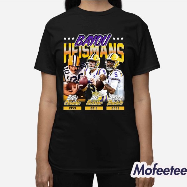 LSU Tigers Bayou Heismans Shirt
