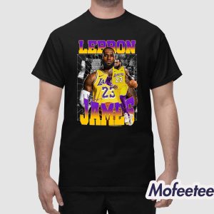 Lakers Lebron James Shirt 1