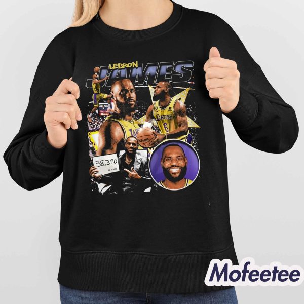 Lebron James Lakers Scoring Champion Shirt