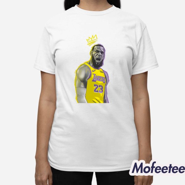 Lebron James Lakers Shirt