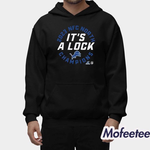 Lions 2023 NFC North Division Champions It’s A Lock Shirt