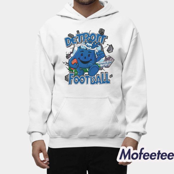 Lions Football Honolulu Blue Kool Aid Shirt