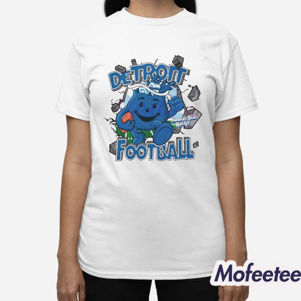 Lions Football Honolulu Blue Kool Aid Shirt