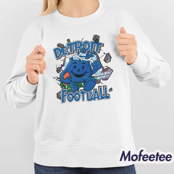 Lions Football Honolulu Blue Kool Aid Shirt