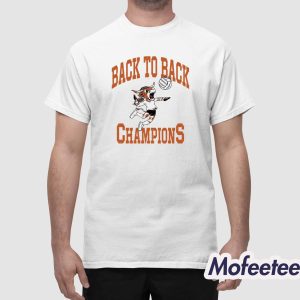 Longhorns Back To Back Champions Shirt 1