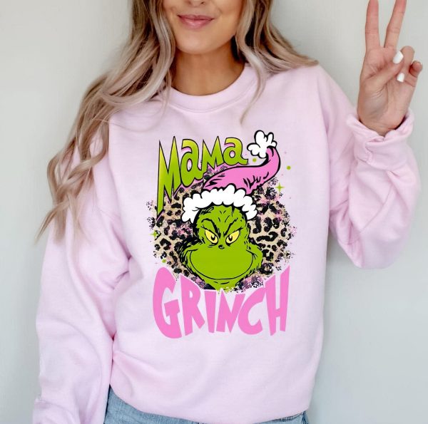 Mama Grnch Christmas Sweatshirt