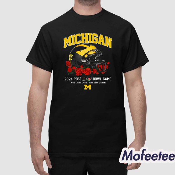 Michigan 2024 Rose Bowl Game Shirt