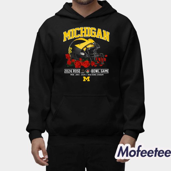 Michigan 2024 Rose Bowl Game Shirt