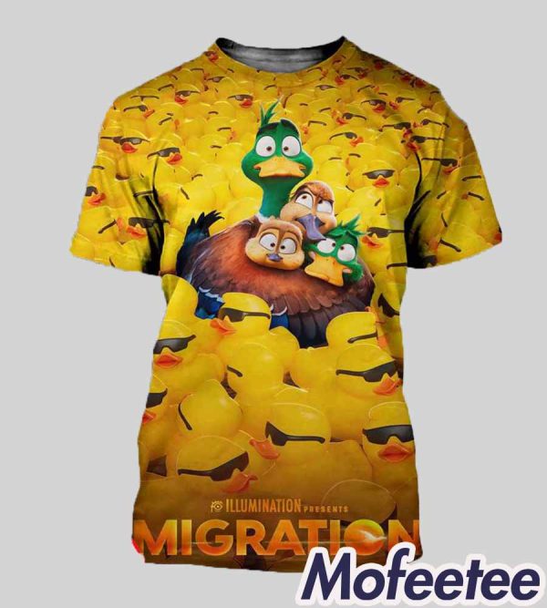 Migration Odd Ducks Welcome Only In Theaters Shirt