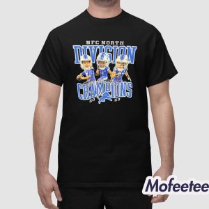 NFC North Division Champions 2023 Lions Shirt 1