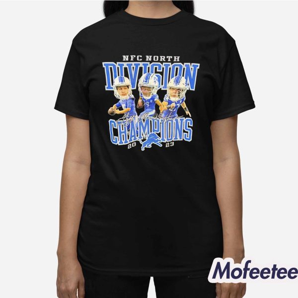 NFC North Division Champions 2023 Lions Shirt