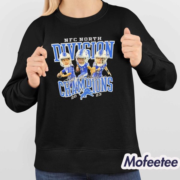 NFC North Division Champions 2023 Lions Shirt