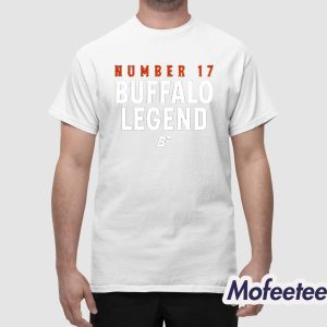 Number 17 Buffalo Legend Shirt 1