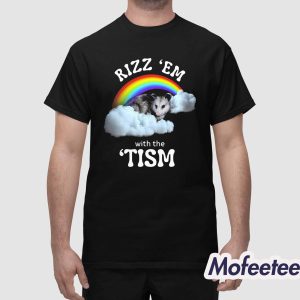 Opossum Rizz Em With The Tism Shirt 1