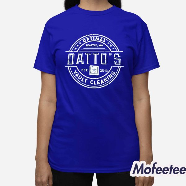Optimal Seattle Wa Datto’s Est 2013 Vault Cleaning Shirt