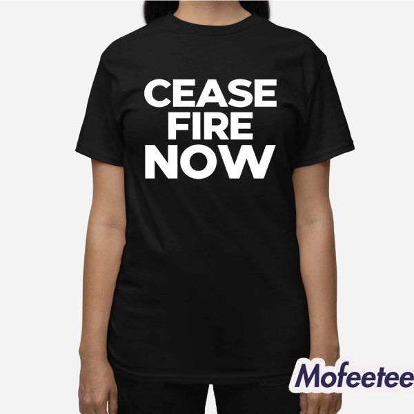 Palestine Cease Fire Now Shirt