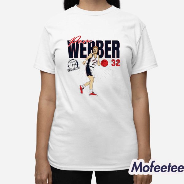 Pam Webber 32 Huskies Women’s Basketball Shirt