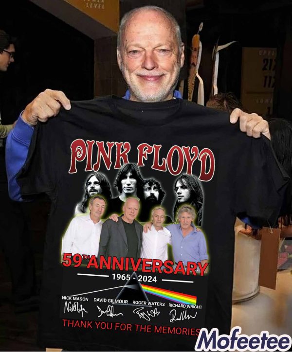 Pink Floyd 59th Anniversary 1965-2024 Shirt
