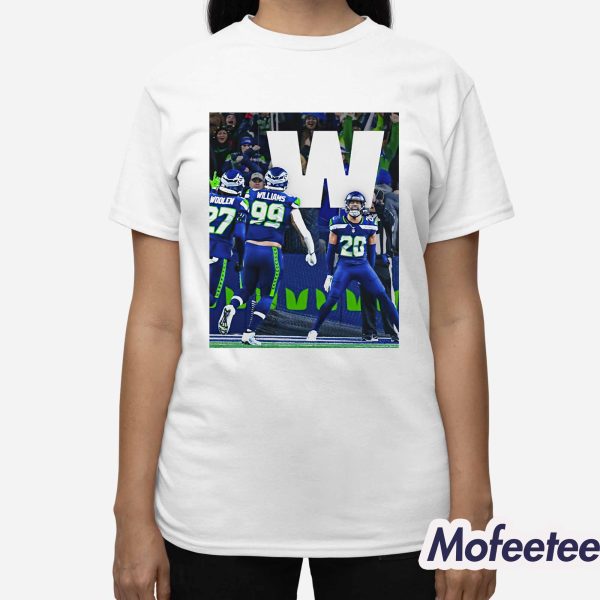 Seattle Seahawks Waking Up With The W Shirt