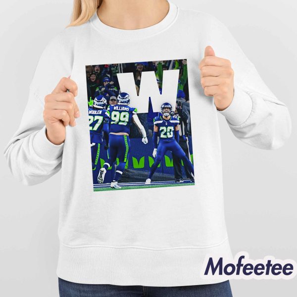 Seattle Seahawks Waking Up With The W Shirt