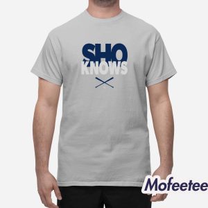 Sho Knows Shohei Ohtani Shirt 1