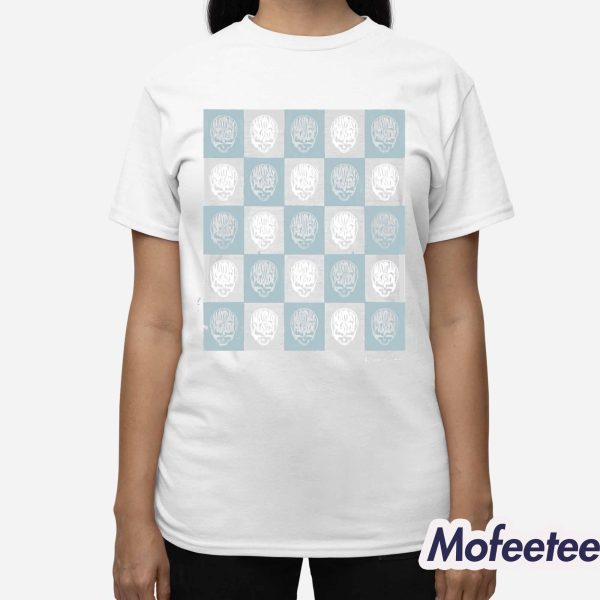 Skull Checkerboard Pepper Shirt