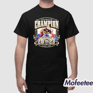 Steer Wrestling Champion Tyler Waguespack 2023 Shirt 1