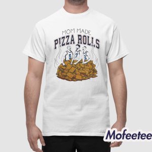 Thunder Mom Made Pizza Rolls Shirt 1