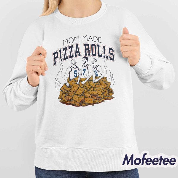 Thunder Mom Made Pizza Rolls Shirt
