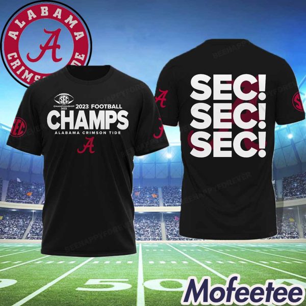 Tide 2023 SEC Football Champions Hoodie