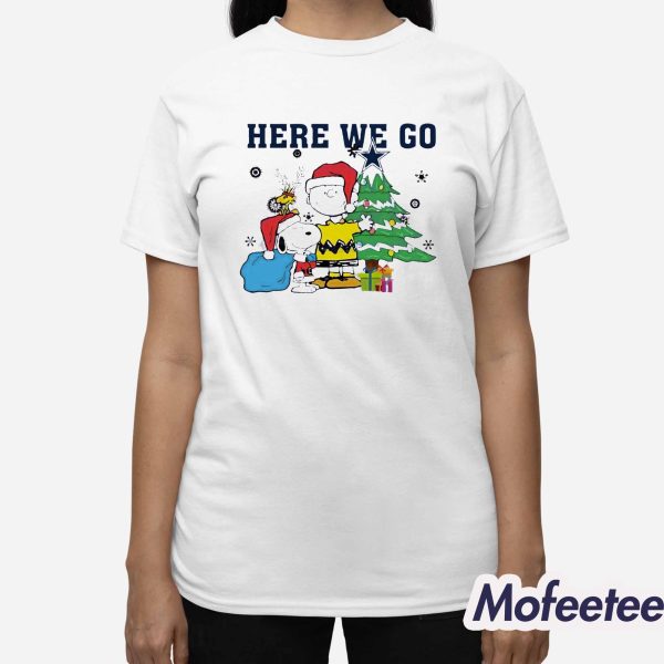 Woodstock Dallas Cowboys Here We Go Shirt