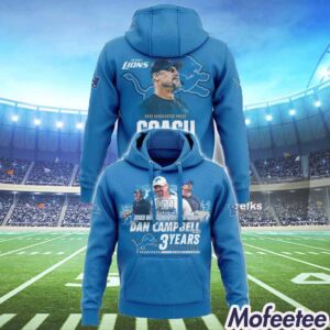101 Awards 2023 NFC Coach Of The Year Dan Campbell Hoodie