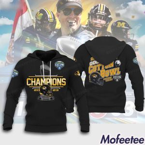 2023 Goodyear Cotton Bowl Champions Tigers Hoodie