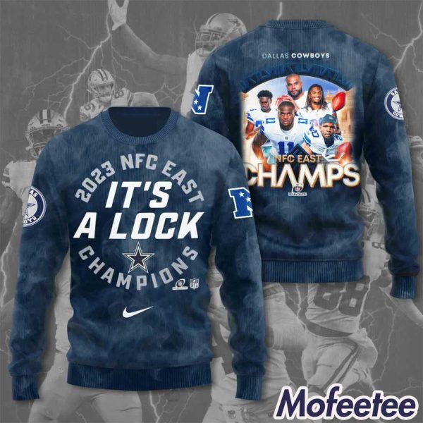 2023 NFC East Champions Cowboys 3D Hoodie Shirt