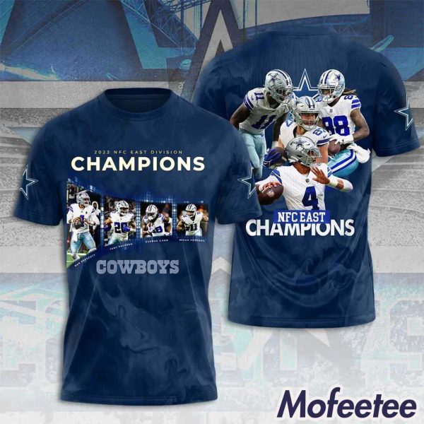 2023 NFC East Champions Cowboys Hoodie Shirt