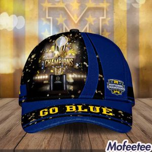 2023 National Champions Go Blue Michigan Hat 1