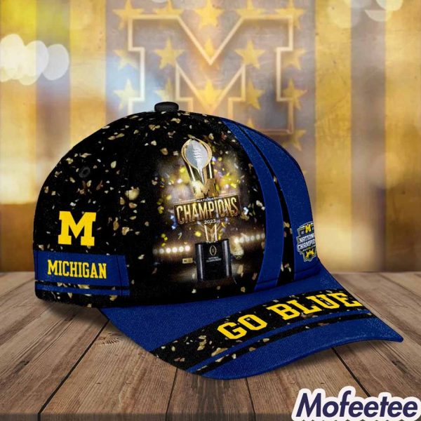 2023 National Champions Go Blue Michigan Hat