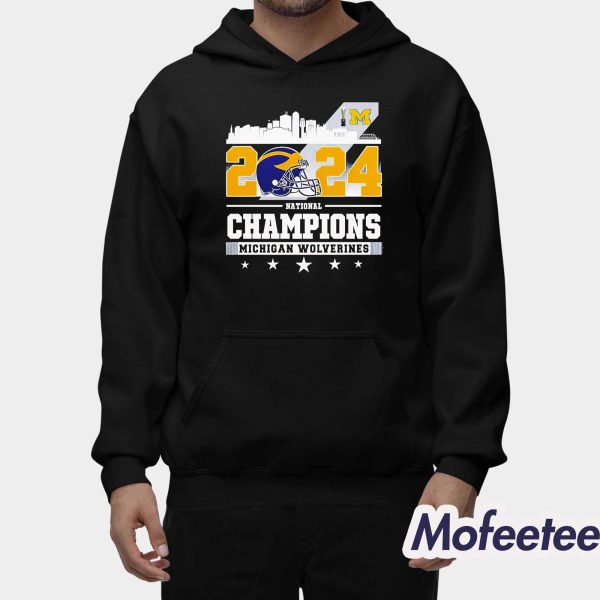 2024 National Champions Michigan Wolverines Shirt