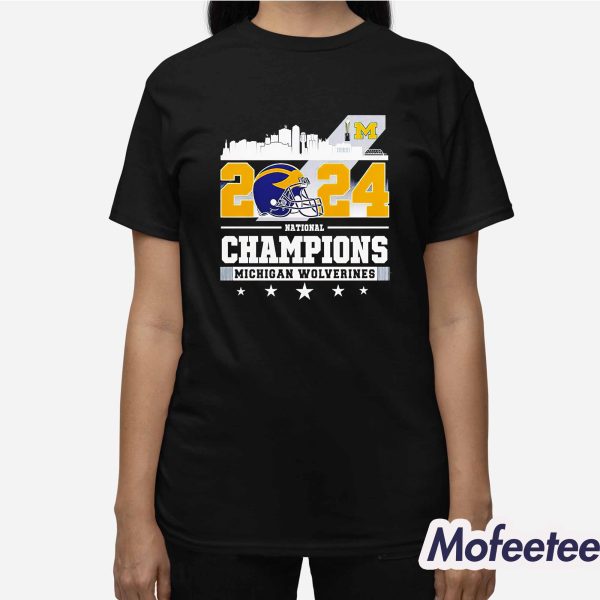 2024 National Champions Michigan Wolverines Shirt