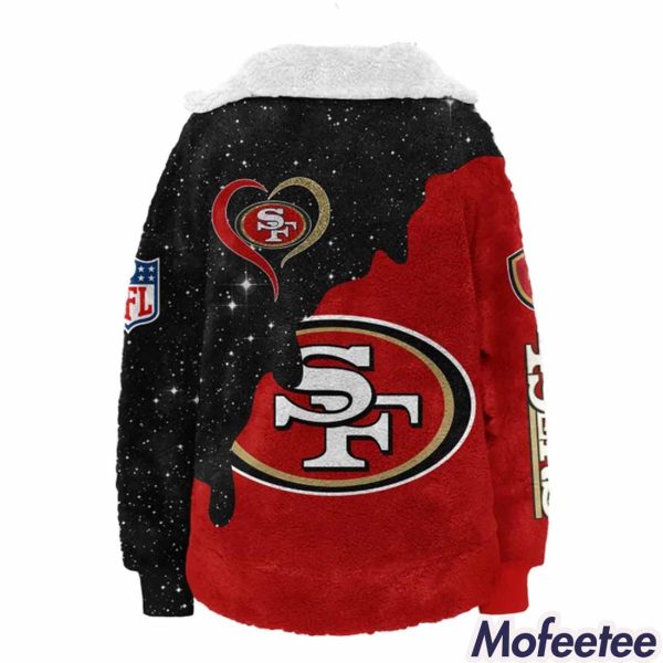 49ers Diva Classy Sassy And A Bit Smart Assy Fleece Sweatshirt