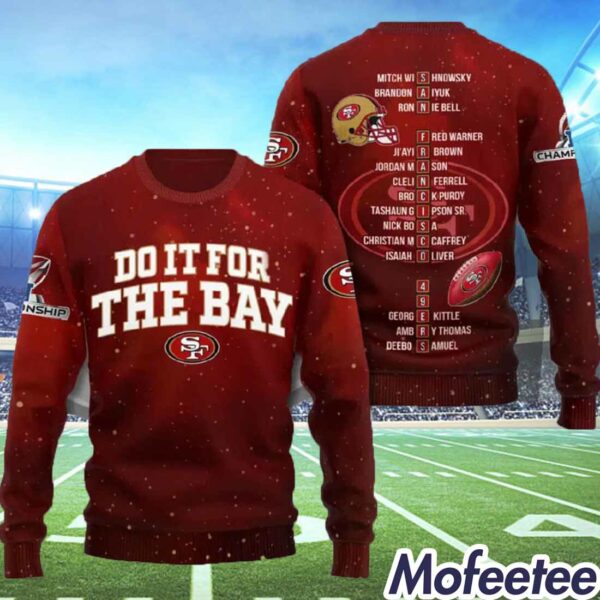 49ers Do It For The Bay 3D Hoodie